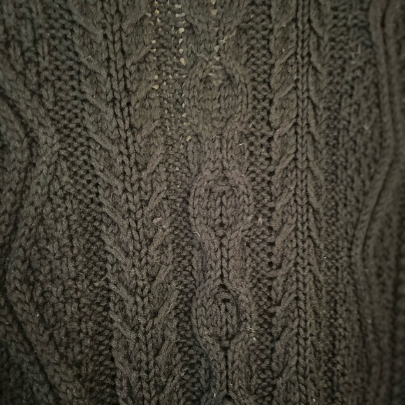 (nude) Cardigan Jacket - Women's Large Orange Black EUC - Plaid Sweater Knit - Picture 4 of 13